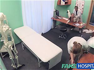 FakeHospital medic gets beautiful patients cunny moist