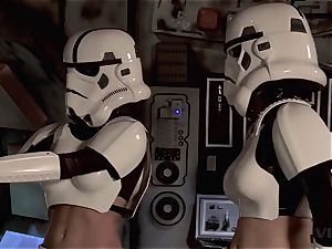 Parody - 2 Storm Troopers enjoy some Wookie weenie